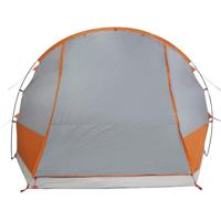 VidaXL Autotent 2-persoons waterdicht grijs en oranje - thumbnail