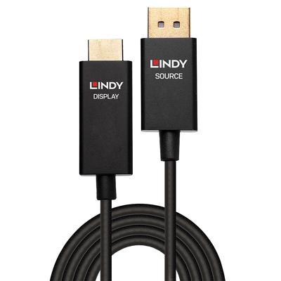 Lindy 40927 video kabel adapter 3 m DisplayPort HDMI Type A (Standaard) Zwart Lindy 40927 video kabel adapter 3 m DisplayPort HDMI Type A (Standaard) Zwart