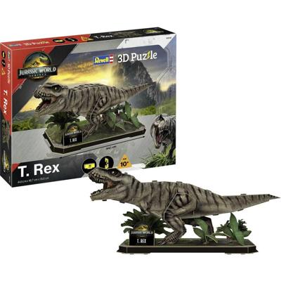 Revell 3d puzzel bouwpakket jurassic world - t. rex - 45dlg. Revell 3d puzzel bouwpakket jurassic world - t. rex - 45dlg.