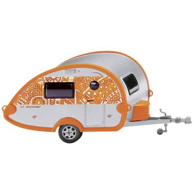 Wiking 0092 37 H0 Aanhanger Caravan (T@B) Mexican Sunset