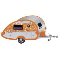 Wiking 0092 37 H0 Aanhanger Caravan (T@B) Mexican Sunset - thumbnail