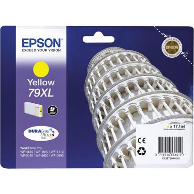 Epson Inktcartridge 79XL Origineel Geel C 13 T 79044010 Epson Inktcartridge 79XL Origineel Geel C 13 T 79044010
