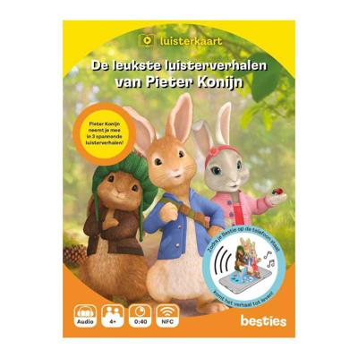 Centraal Boekhuis De leukste luisterverhalen van pieter konijn luisterkaart