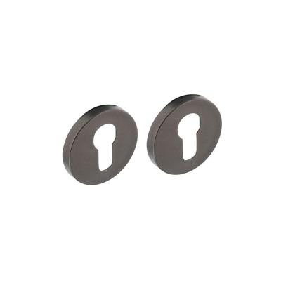 Intersteel Rozet met profielcilindergat ø53x8mm - antraciet