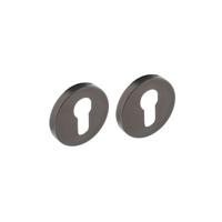 Intersteel | Cilinderrozetten | 53x8mm | Antraciet grijs - thumbnail