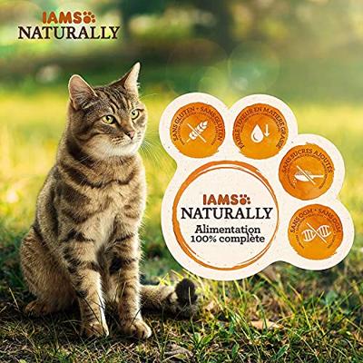 Iams Naturally Adult Sea Collection natvoer kat (12x85gr) 24 x 85 g