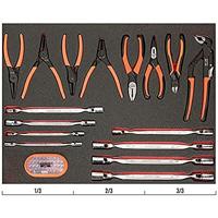 Bahco Foaminlay Fit&Go 3/3 met tangen | sleutels en bits - 46-delig - FF1A141 - thumbnail