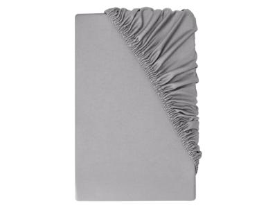 LIVARNO Jersey hoeslaken 90-100 x 200 cm (Grijs)