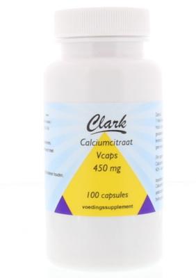Clark Calciumcitraat 450mg Capsules