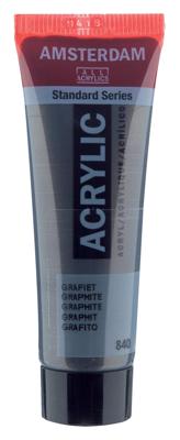Royal Talens Amsterdam Standard Series Acrylverf Tube 20 ml - Grafiet 840