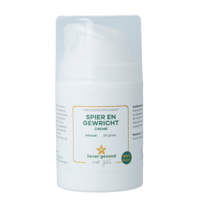 Liever Gezond Spier en gewrichtscreme 50 Gram