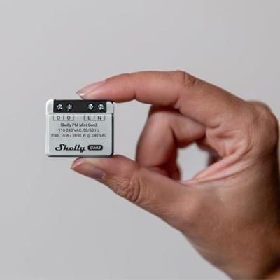 Shelly Shelly PM Mini Gen3 Schakel-meetactor WiFi, Bluetooth