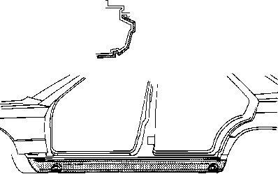 Plaatwerkdeel W201 Onderdorpel Rechts 3020110 Plaatwerkdeel W201 Onderdorpel Rechts 3020110