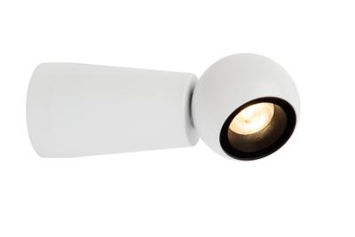 Lucide IPSOS - Wandlamp Badkamer - LED - 1x6W 2700K - IP54 - Wit Lucide IPSOS - Wandlamp Badkamer - LED - 1x6W 2700K - IP54 - Wit