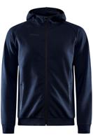 Craft 1910620 Core Soul Full Zip Hood Men - Dark Navy - M - thumbnail