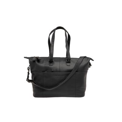 Newlooxs verla laptop tas 21l leer black