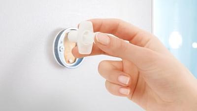 tesa klaam Toiletrolhouder Lijm Metaal