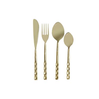 Bestek DKD Home Decor Gouden Roestvrij staal 4,5 x 1,5 x 21 cm 16 Onderdelen