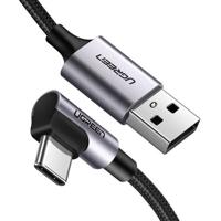 UGREEN 50942 USB-kabel USB 2.0 USB-C stekker, USB-A stekker 2 m Zwart - thumbnail