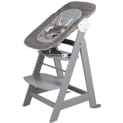 Roba kinderstoel Born Up Nijntje 94 cm hout/polyester grijs