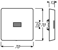 Busch-Jaeger 2CKA001731A1635 Uitschakelaar, Wisselschakelaar, Kruisschakelaar, Knop Afdekking Allweather 44 (IP44) Zuiver wit (RAL 9010), Wit 1 stuk(s) - thumbnail