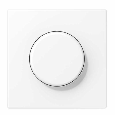 JUNG LS990 mat wit dimknop voor draaidimmer LS 1940 WWM