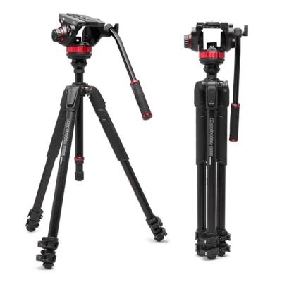 Manfrotto 502 Head Arca Swiss & 055 Aluminium 3 Sec Video