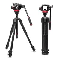 Manfrotto 502 Head Arca Swiss & 055 Aluminium 3 Sec Video - thumbnail