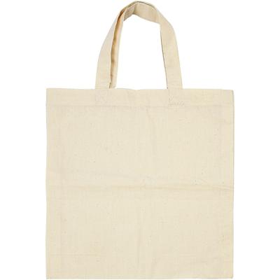 Creativ Company Draagtas , afm 27,5x30 cm, 135 gr, licht naturel, 5 stuk/ 1 doos