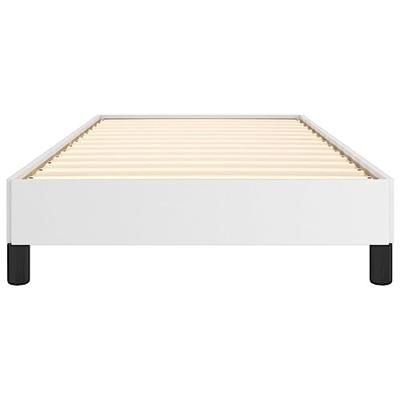 Bedframe kunstleer wit 100x200 cm Bedframe kunstleer wit 100x200 cm