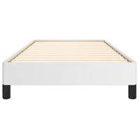 Bedframe kunstleer wit 100x200 cm - thumbnail
