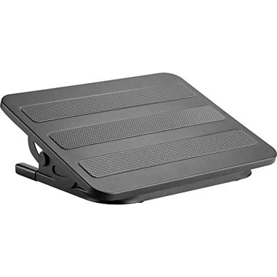 SpeaKa Professional SP-9008932 Voetensteun (b x h x d) 380 x 80 x 300 mm Zwart