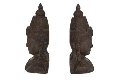 Bokstöd Home ESPRIT Hars Orientaals 15 x 11 x 28 cm