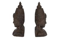 Bokstöd Home ESPRIT Hars Orientaals 15 x 11 x 28 cm - thumbnail