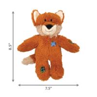 KONG WILD KNOTS VOS ORANJE 24X19X8 CM - thumbnail