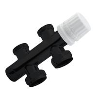 Best Design Onderblok Recht Nero 3/4" Mat Zwart - thumbnail