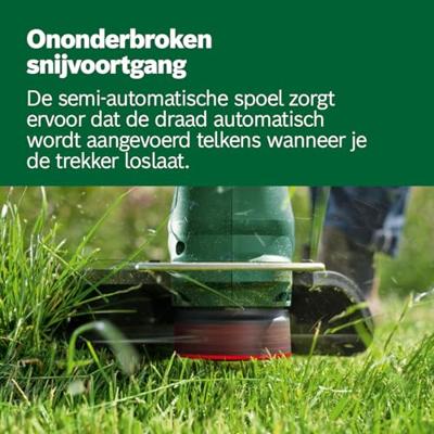 Bosch Home and Garden UniversalGrassCut 18V-26-500 Accu-grastrimmer 18 V 2 Ah Snijbreedte max.: 26 cm Bosch Home and Garden UniversalGrassCut 18V-26-500 Accu-grastrimmer 18 V 2 Ah Snijbreedte max.: 26 cm