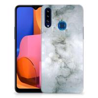 Smartphone hoesje Samsung Galaxy A20s Painting Grey - thumbnail