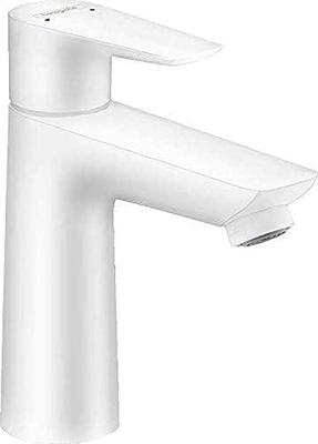 Wastafelmengkraan Talis E HansGrohe 110 Eengreeps Zonder Afvoer Mat Wit