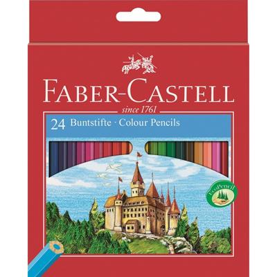 Kleurpotloden Faber-Castell assorti set à 24 stuks Kleurpotloden Faber-Castell assorti set à 24 stuks