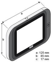 ABUS DTS2814 ABTS01644 Digitale deurspion met TFT-display 7.1 cm 2.8 inch - thumbnail