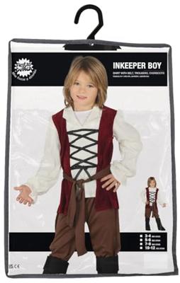 Herbergier kostuum kind