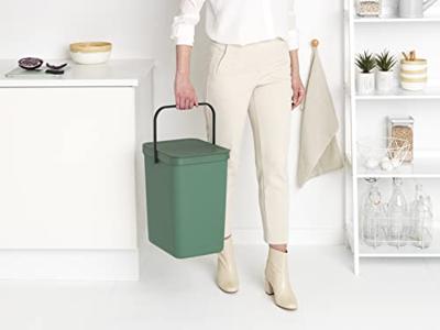 Brabantia Sort & Go Afvalemmer 25 L - Groen