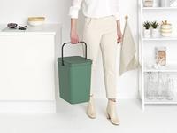 Brabantia Sort & Go Afvalemmer 25 L - Groen - thumbnail