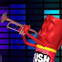 Bazooka Push pop 4 smaken (20 stuks) - thumbnail