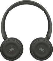 JVC draadloze hoofdtelefoon met 50 uur batterijduur, zachte oorkussens, opvouwbaar ontwerp, Bluetooth 5.3, multipoint-verbinding, EQ-app en ingebouwde microfoon – Mat Zwart - HA-S59W-B - thumbnail