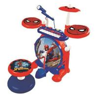 SPIDER-MAN Compleet elektronisch licht drumstel met toetsenbord, bekkens en kruk - LEXIBOOK - thumbnail