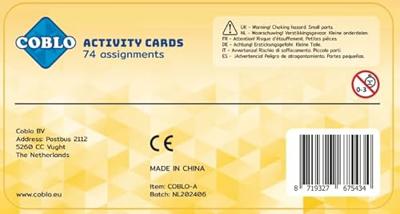 Coblo Activity Cards Coblo Activity Cards