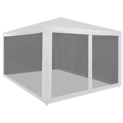 VidaXL Partytent met 4 mesh zijwanden 4x3 m