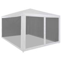 VidaXL Partytent met 4 mesh zijwanden 4x3 m - thumbnail